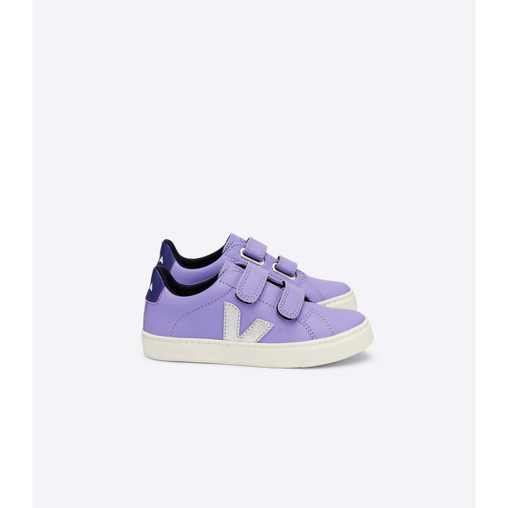 Purple Kids\' Veja ESPLAR CHROMEFREE Shoes | AU 722LIS